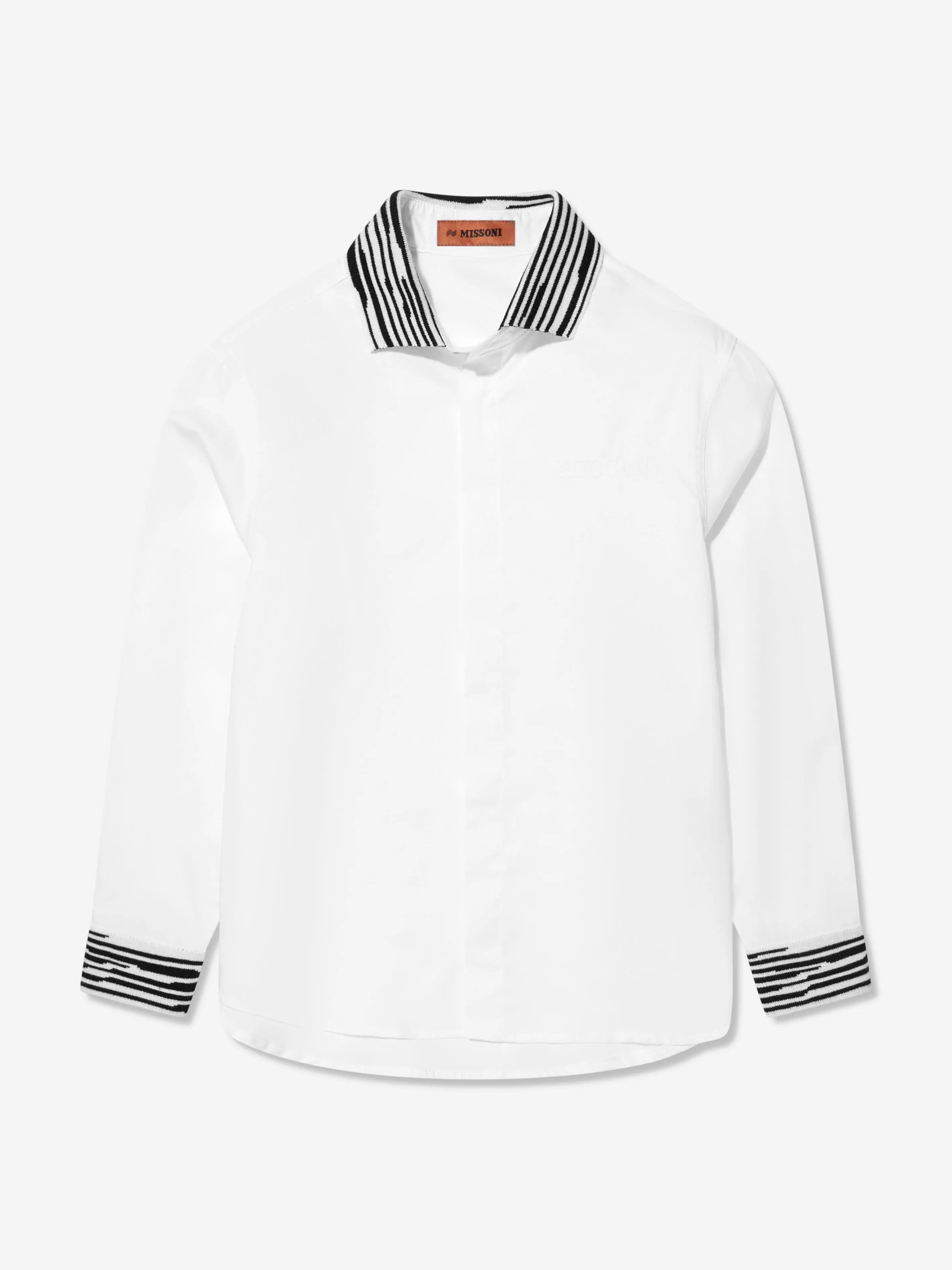 Missoni Boys Branded Shirt in White