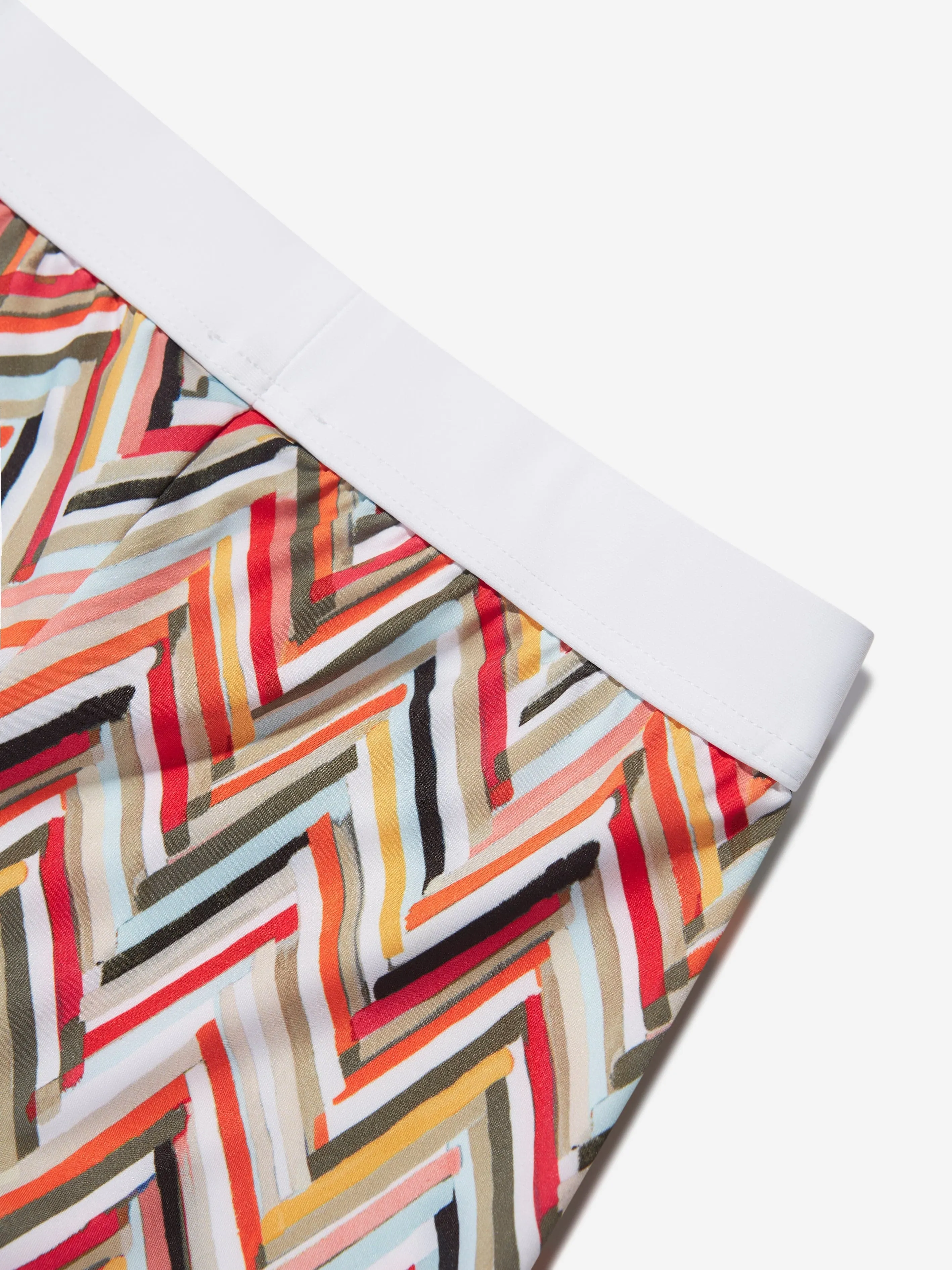 Missoni Boys Zigzag Swim Shorts in Multicolour
