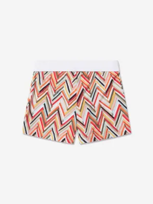 Missoni Boys Zigzag Swim Shorts in Multicolour