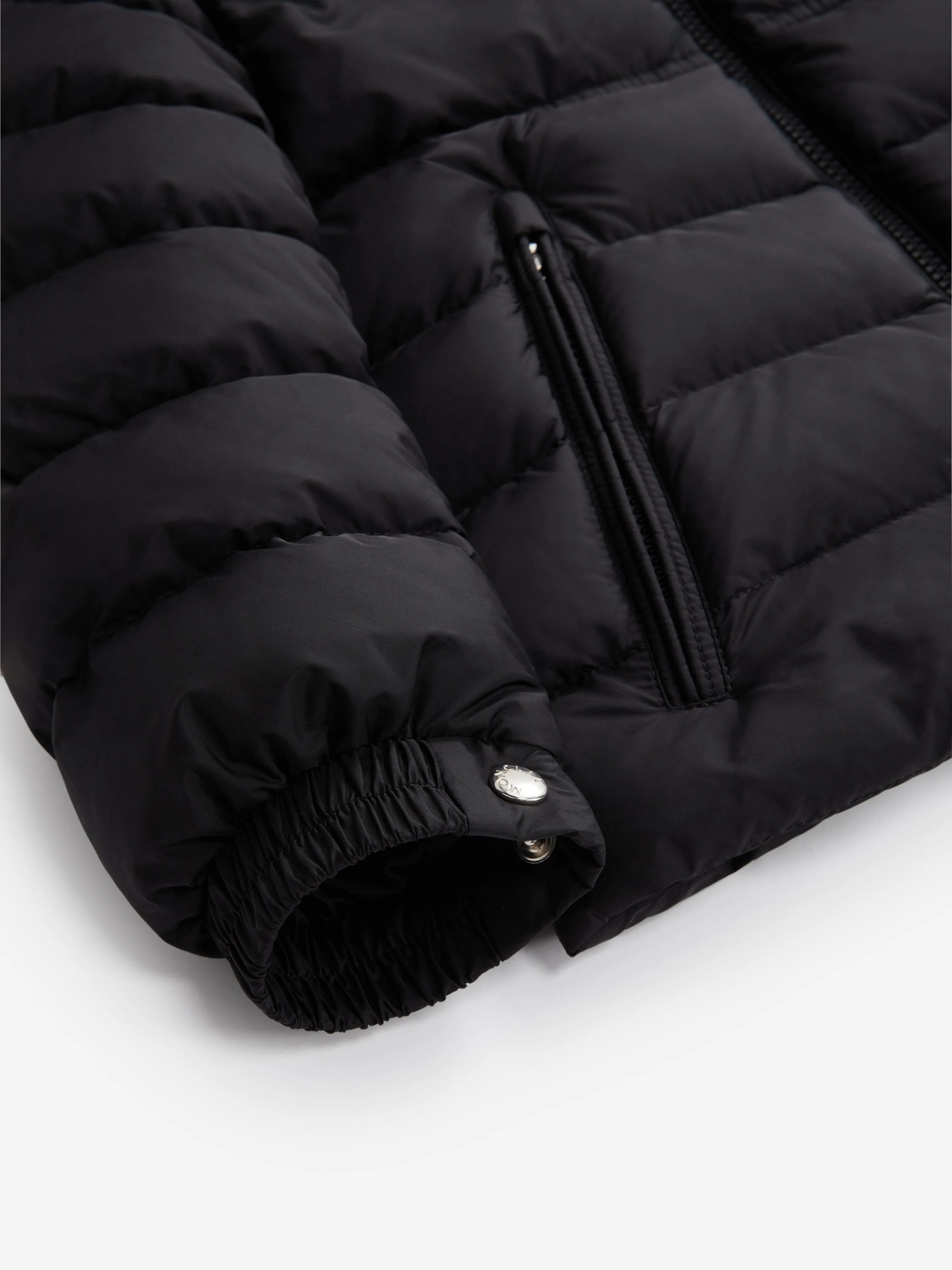 Moncler Enfant Boys Down Padded New Byron Jacket in Black