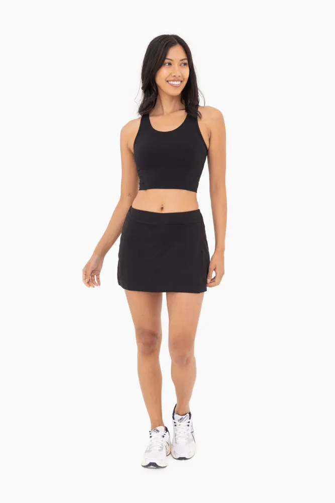 Mono B Cross Back elongated bra top AT3097