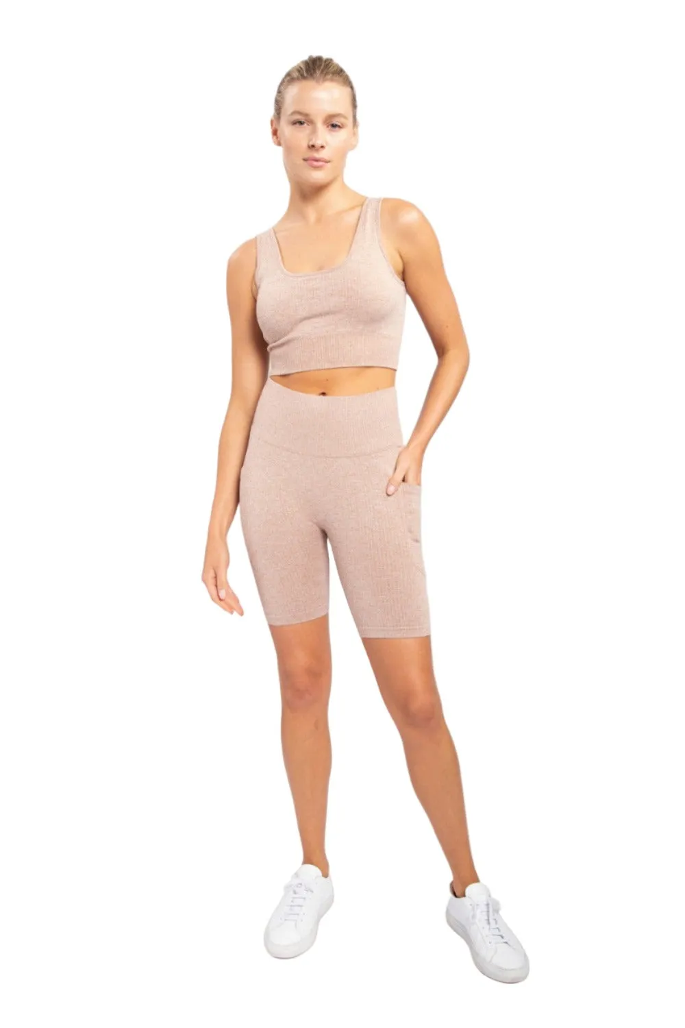 Mono B Hybrid Pocket Biker Shorts APH3043