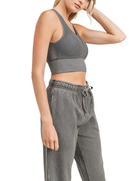 Mono B Laser Cut Sports Bra AT2249