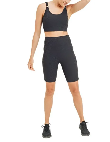 Mono B Leopard Jacquard TACTEL? Sports Bra AT8031