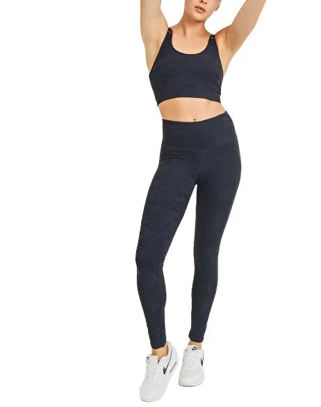Mono B Leopard Jacquard TACTEL? Sports Bra AT8031