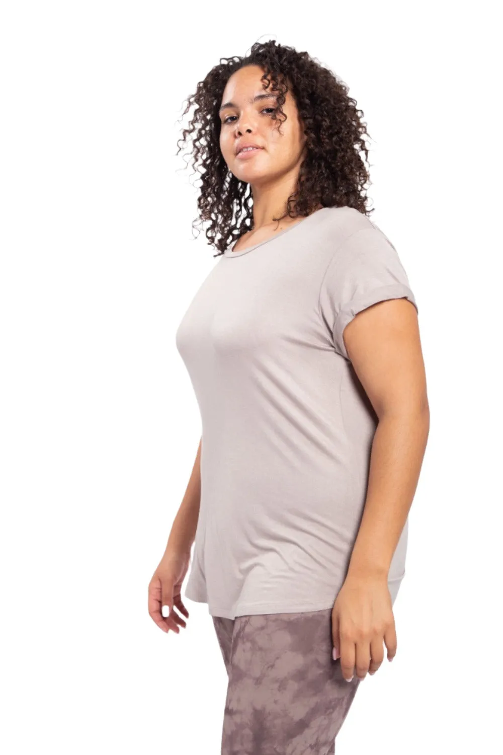 Mono B Round Neck T-Shirt KT10967 and Plus