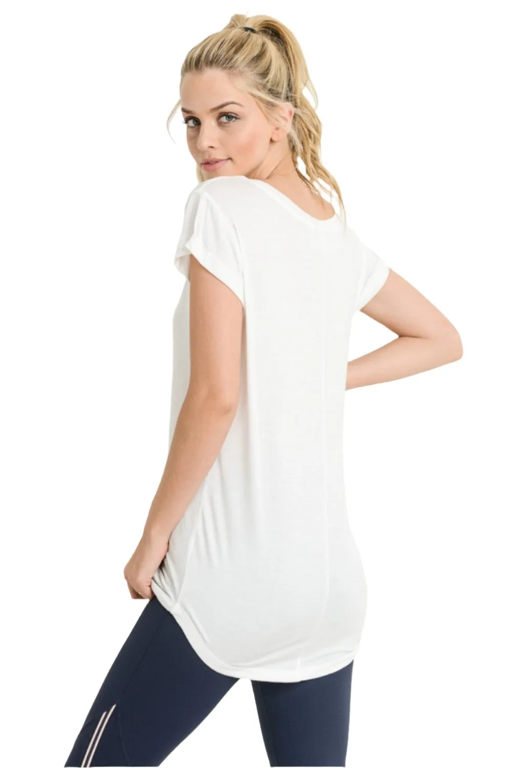 Mono B Round Neck T-Shirt KT10967 and Plus