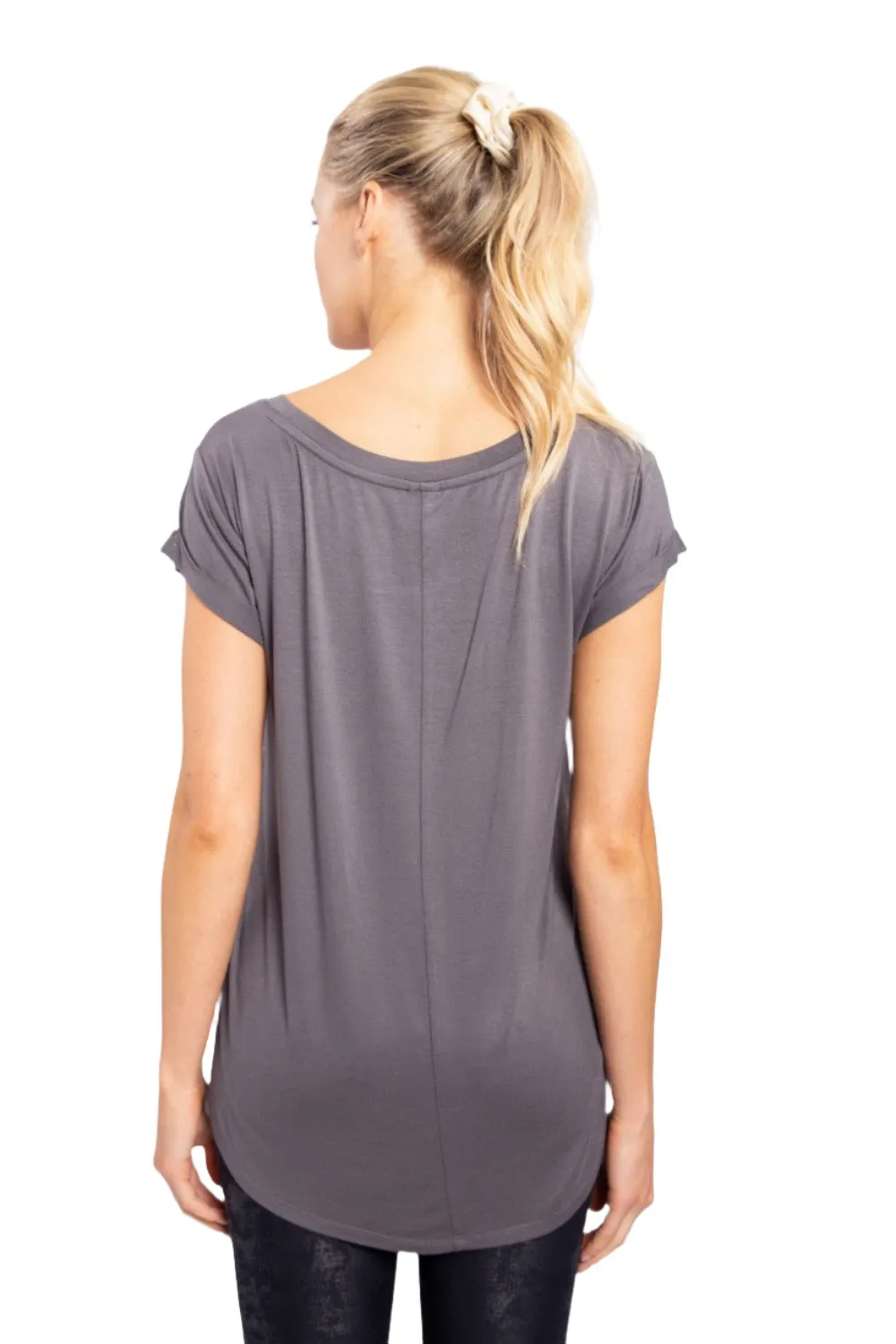 Mono B Round Neck T-Shirt KT10967 and Plus