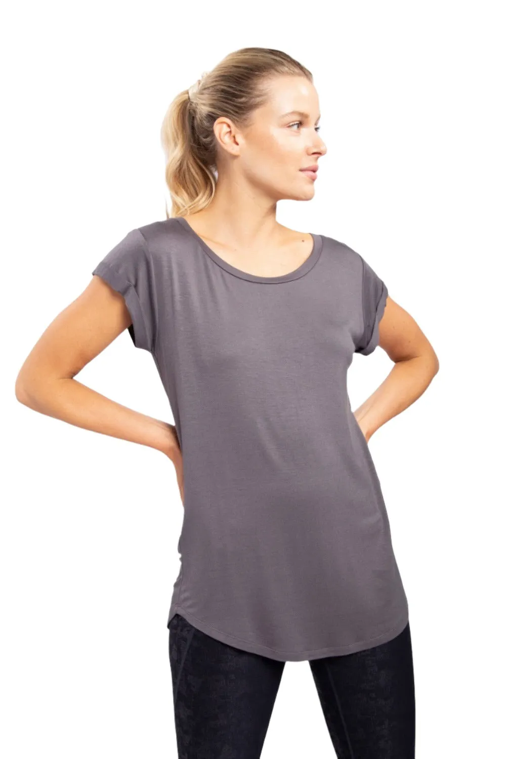 Mono B Round Neck T-Shirt KT10967 and Plus