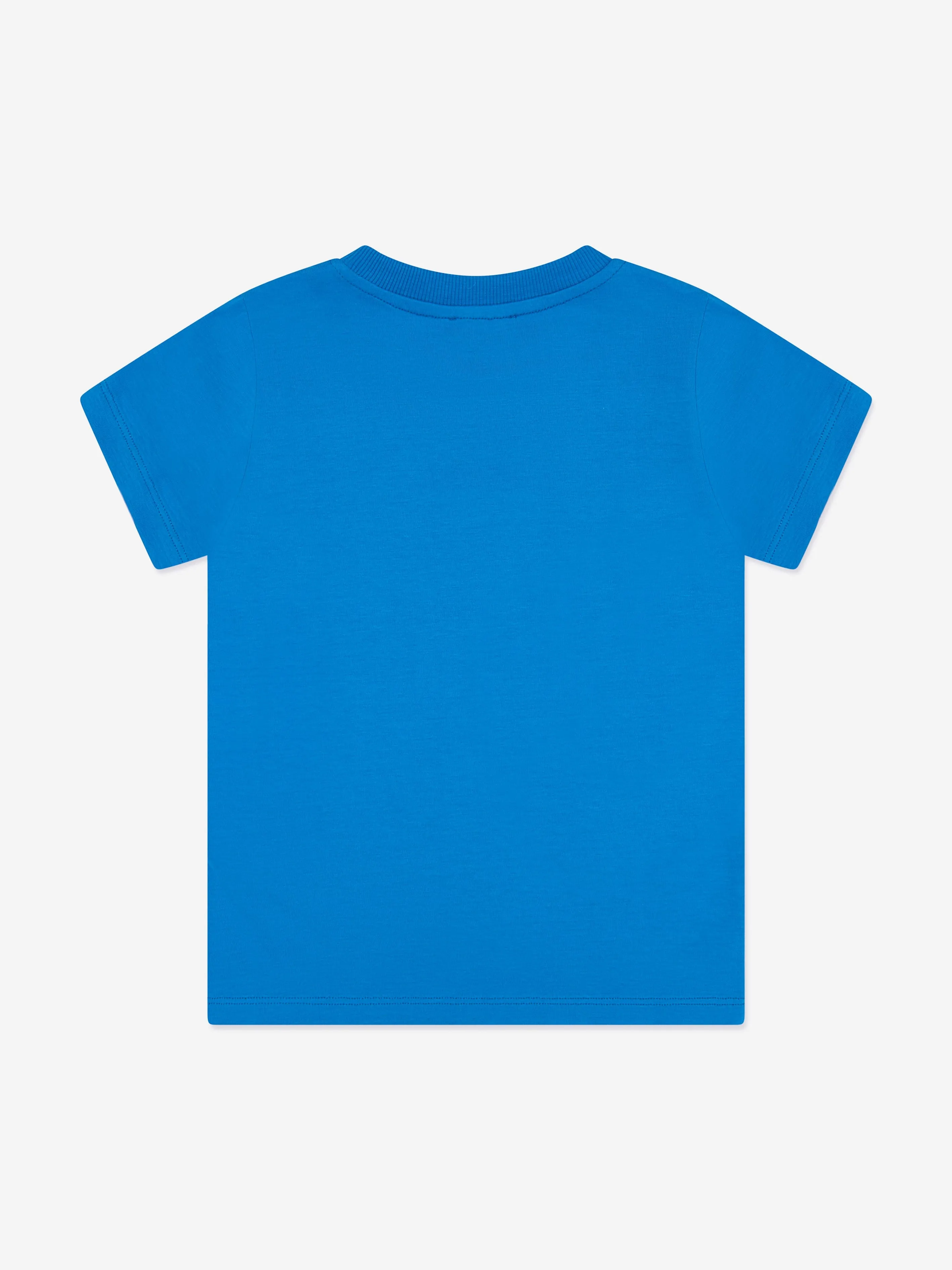 Moschino Kids Logo T-Shirt in Blue