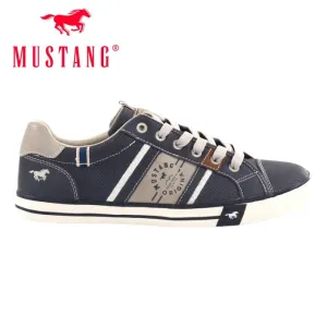 Mustang Classic Logo Navy Sneakers Navy
