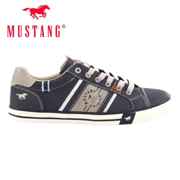 Mustang Classic Logo Navy Sneakers Navy