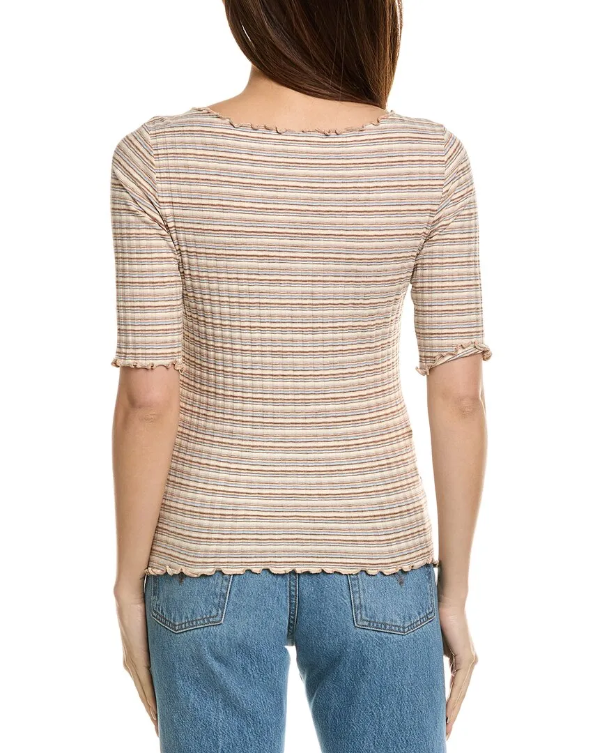 Nation LTD Jezebel Scoop Neck Top