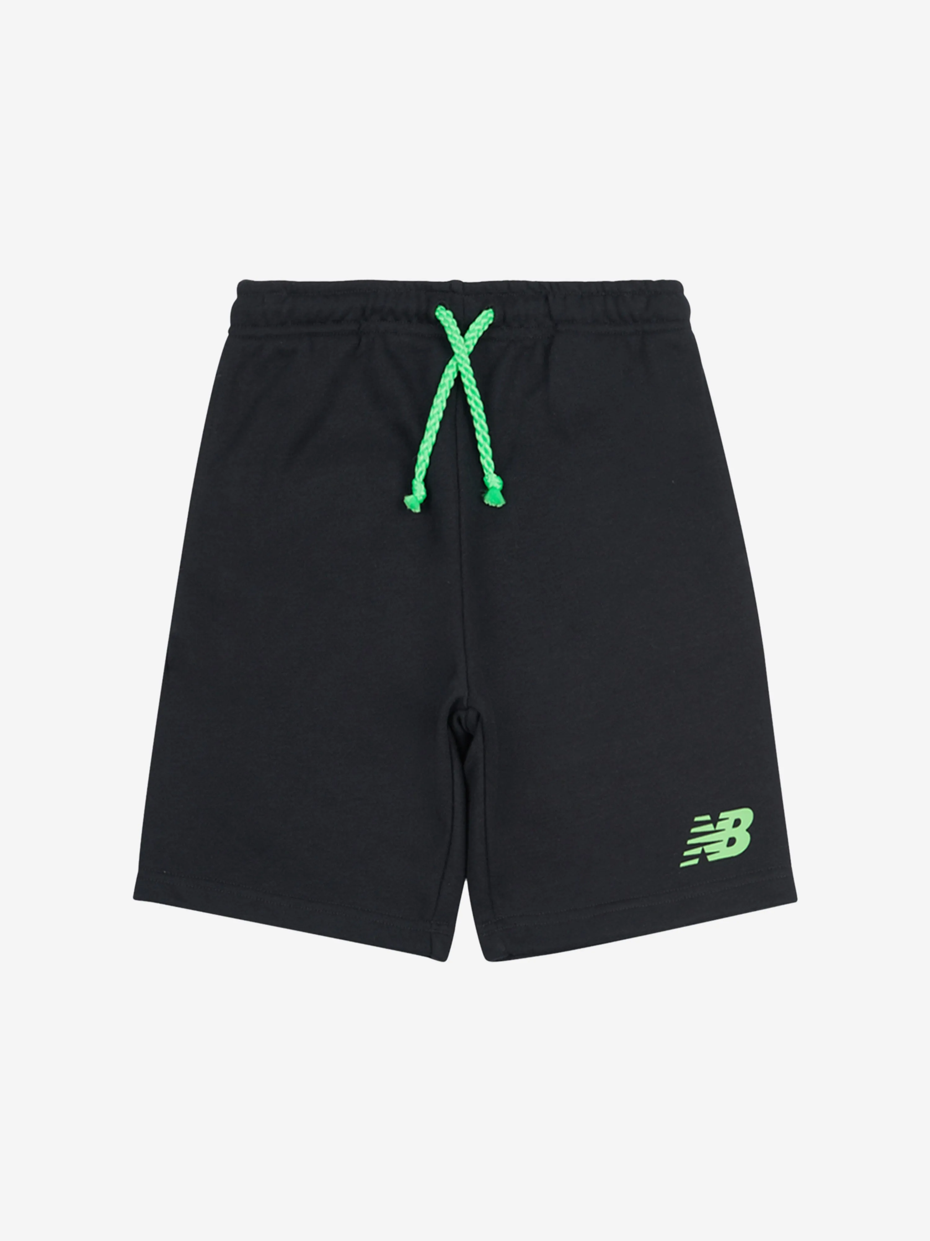 New Balance Boys In The Motion Graphic T-Shirt and Shorts Set in Green