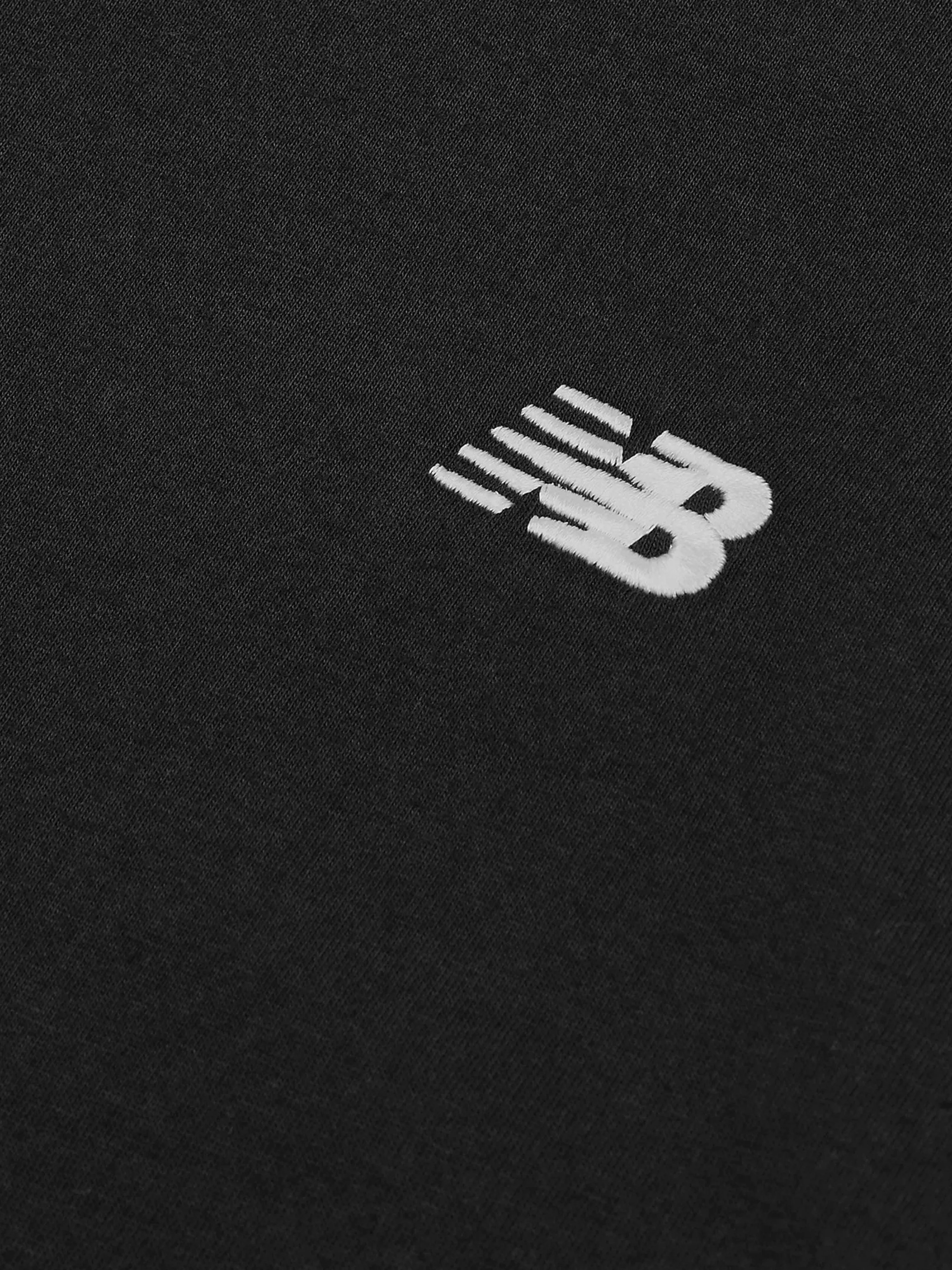 New Balance Boys Small Logo Jersey T-Shirt in Black