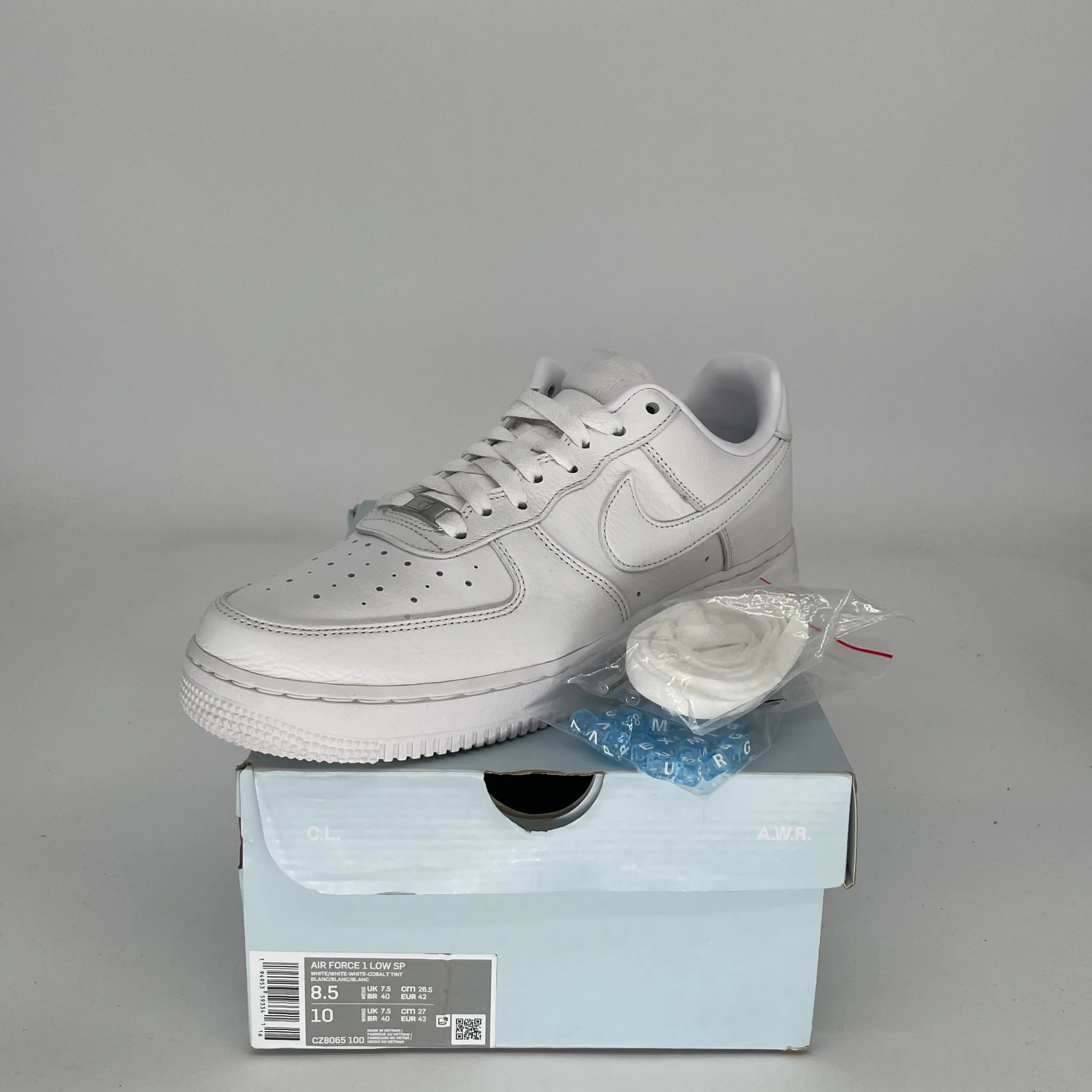 NIKE AIR FORCE 1 LOW DRAKE NOCTA CERTIFIED LOVER BOY SIZE 8.5 CZ8065-100