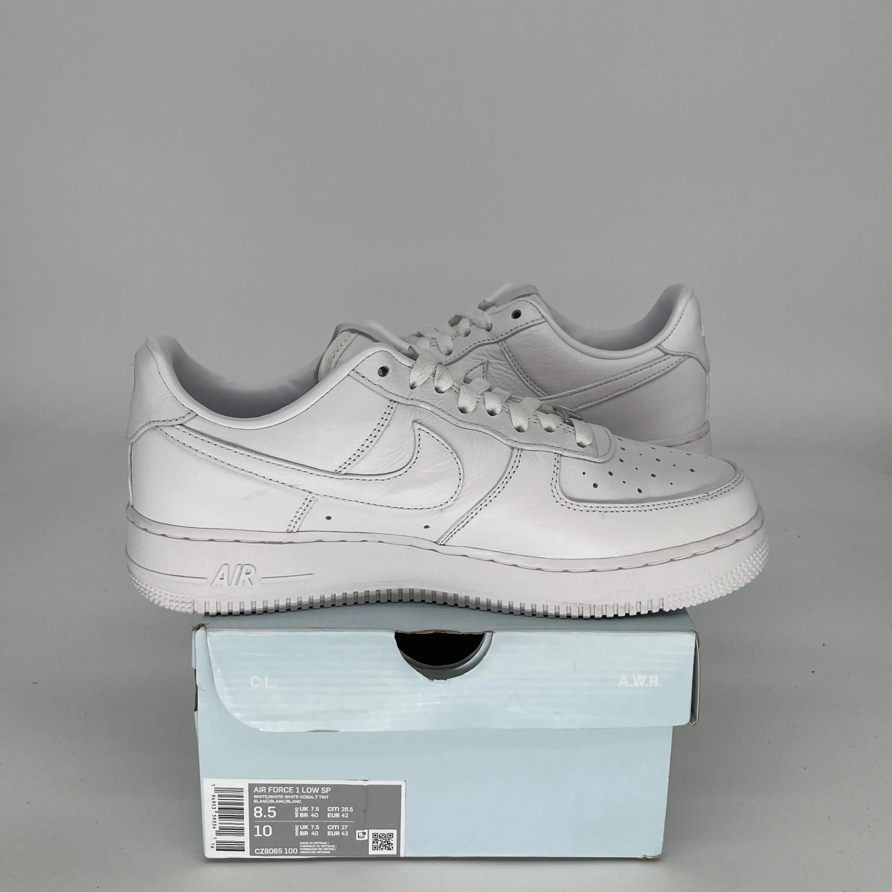 NIKE AIR FORCE 1 LOW DRAKE NOCTA CERTIFIED LOVER BOY SIZE 8.5 CZ8065-100
