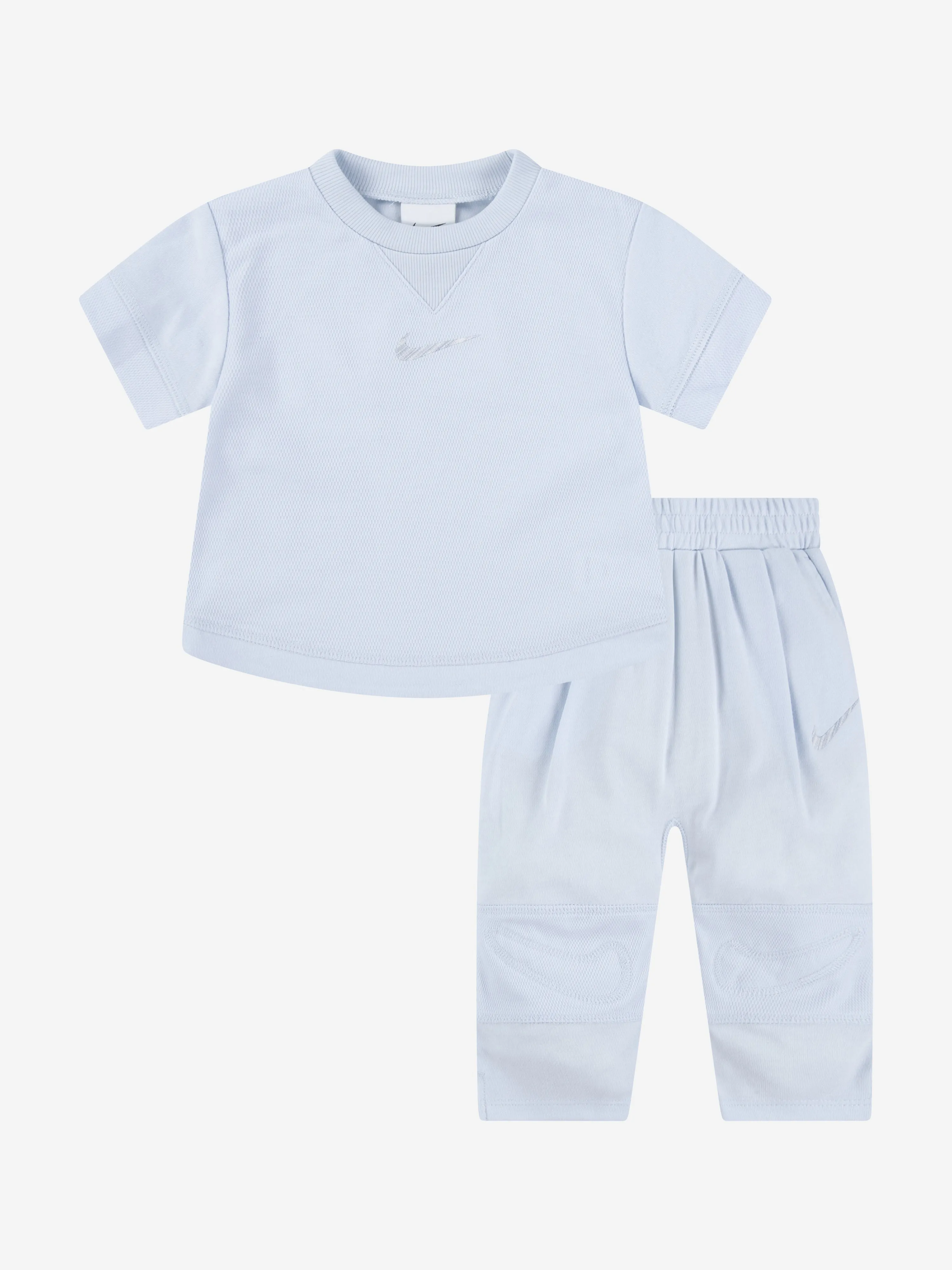 Nike Baby Readyset T-Shirt and Joggers Set in Blue