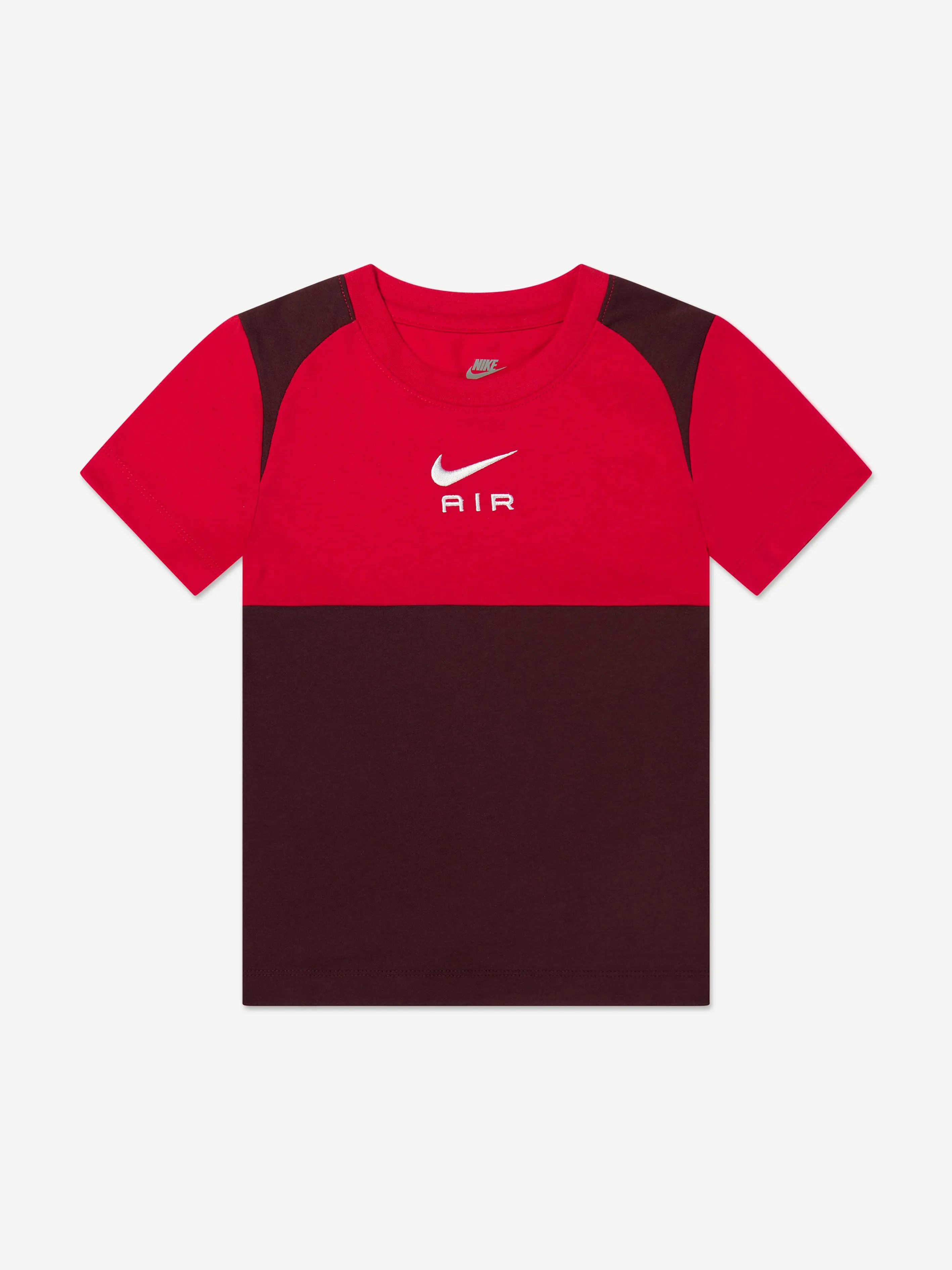 Nike Boys Air Fleece Short Set in Red