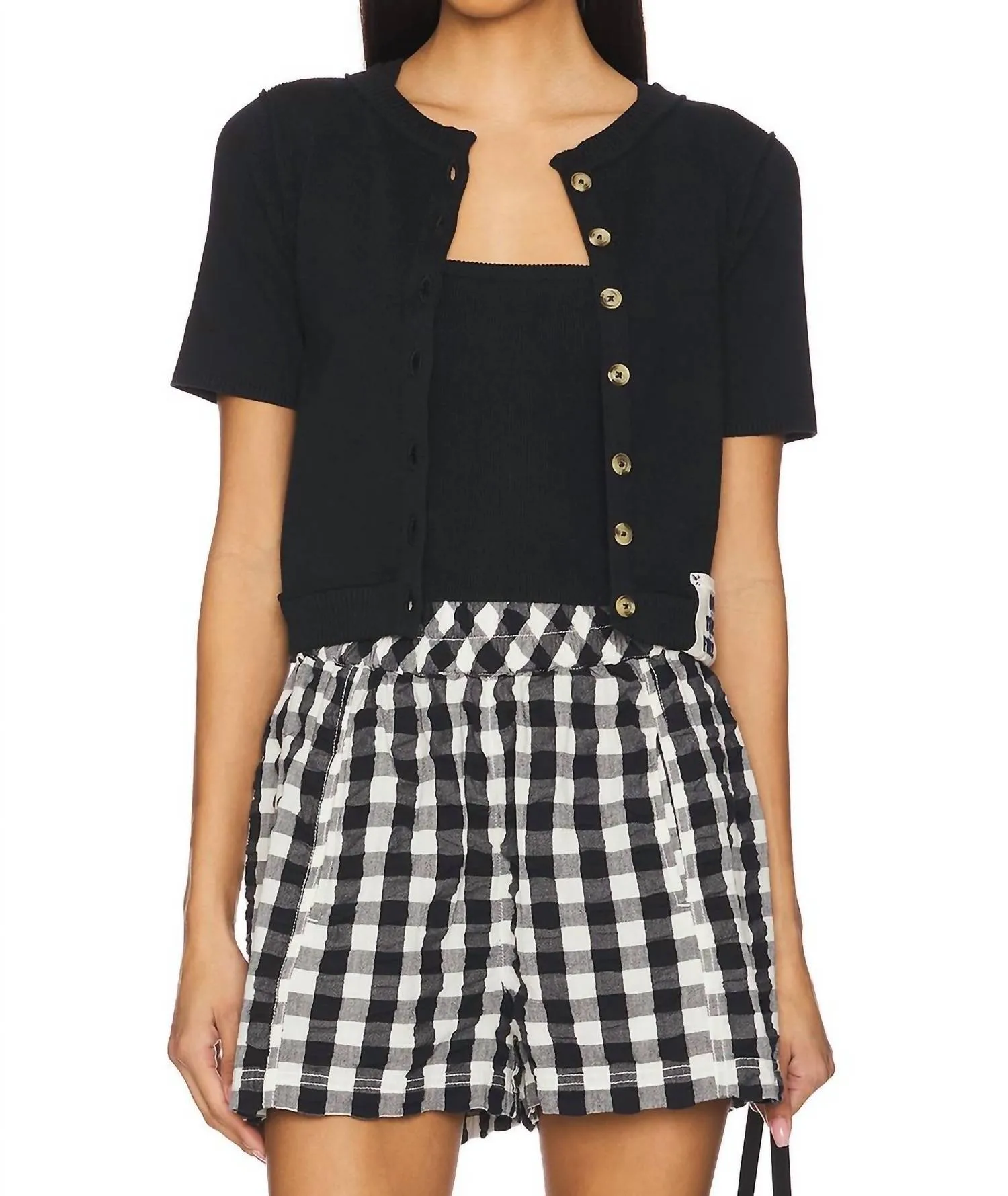 Ny Twosie Set In Black