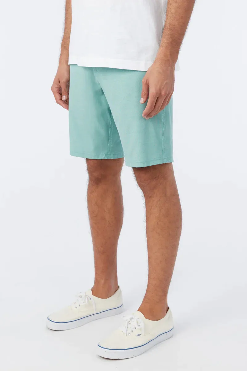 O'neill Reserve Light Check 19" Shorts - Aqua Wash