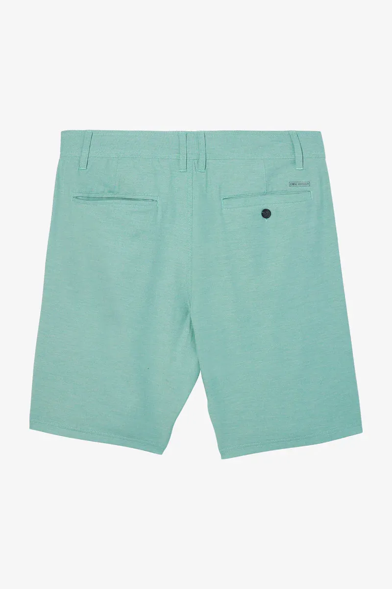 O'neill Reserve Light Check 19" Shorts - Aqua Wash