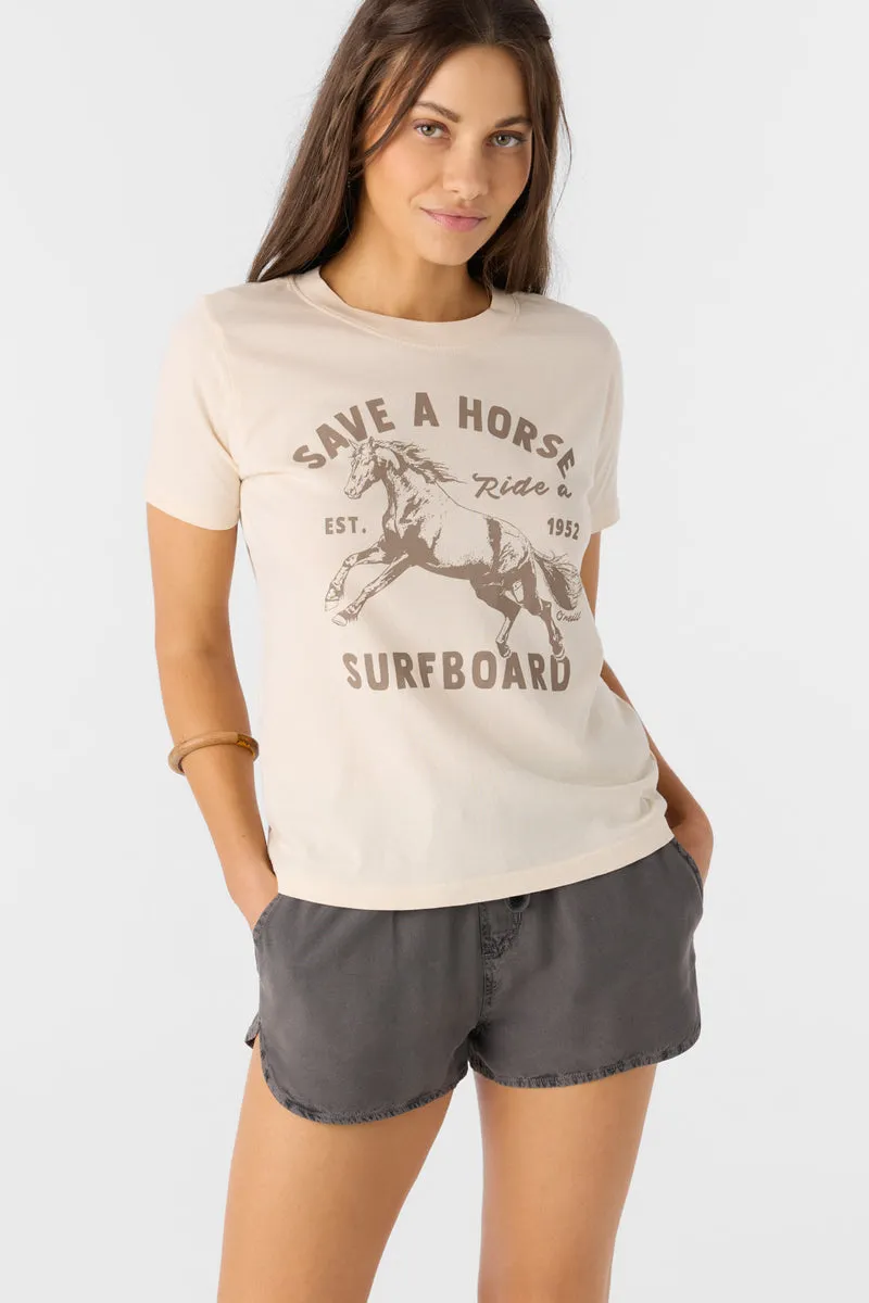 O'Neill Save A Horse Tee-Tapioca