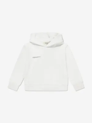 PANGAIA Kids 365 Midweight Hoodie in Ivory
