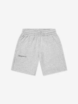 PANGAIA Kids 365 Midweight Long Shorts in Grey