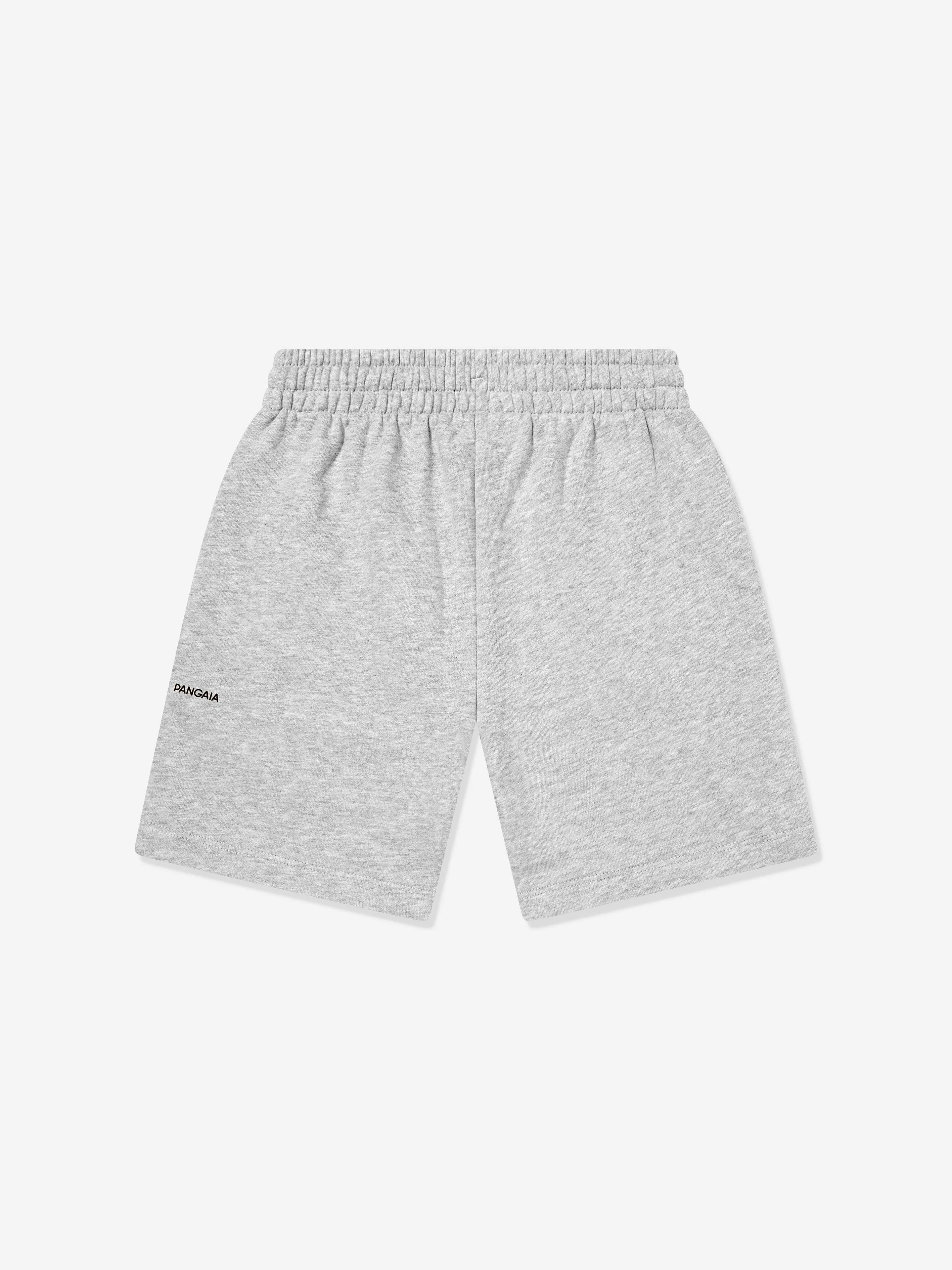 PANGAIA Kids 365 Midweight Long Shorts in Grey