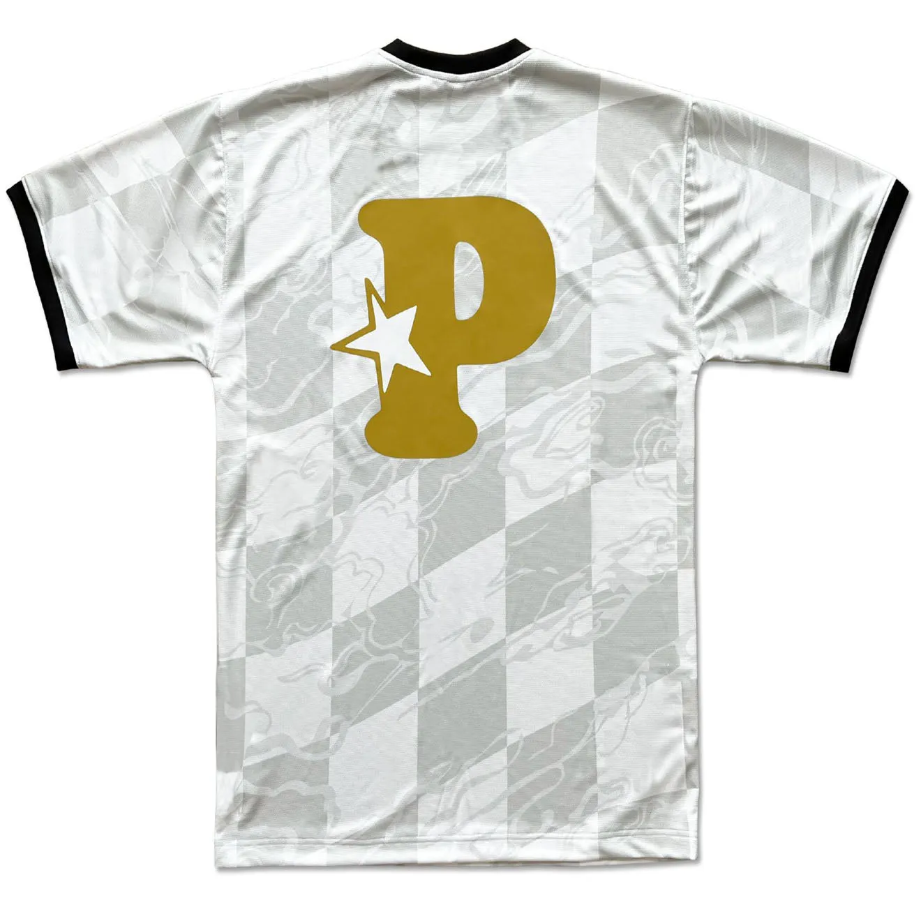 Pawa Sports Doggo Football Shirt Cream / Gold