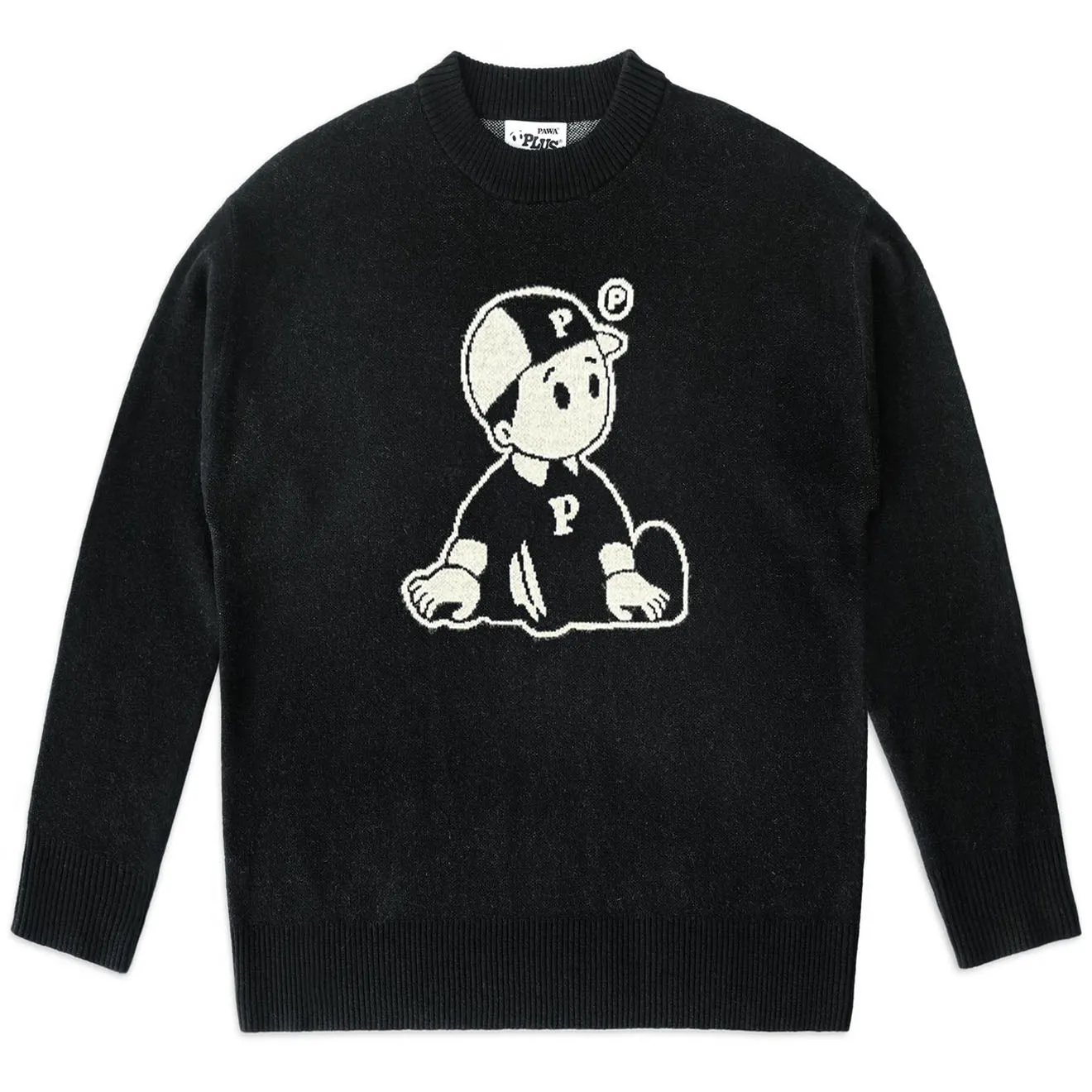 Pawa Sports OG Boy Knit Sweater Black