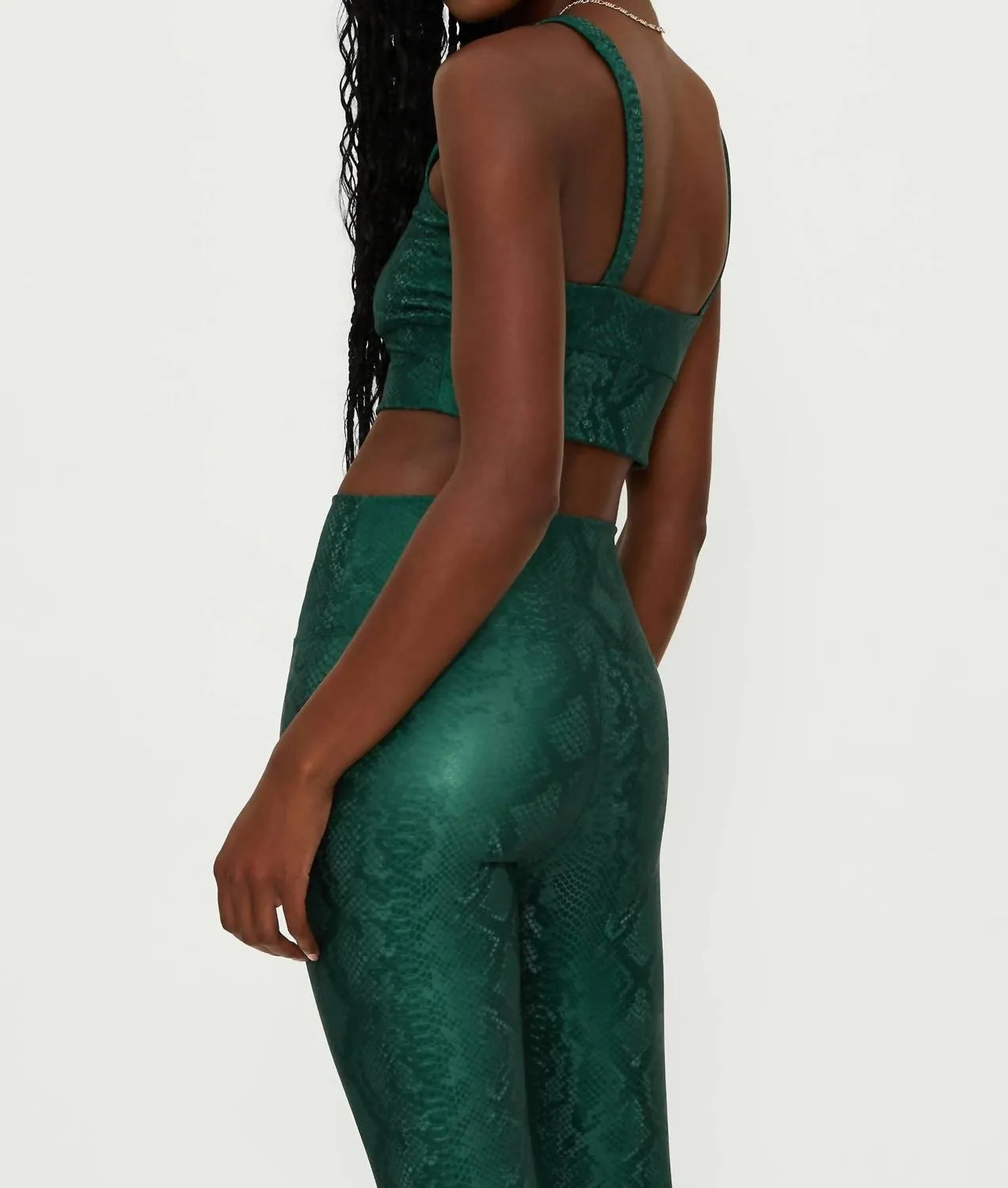 Performance Bra Leah Top In Pine Python