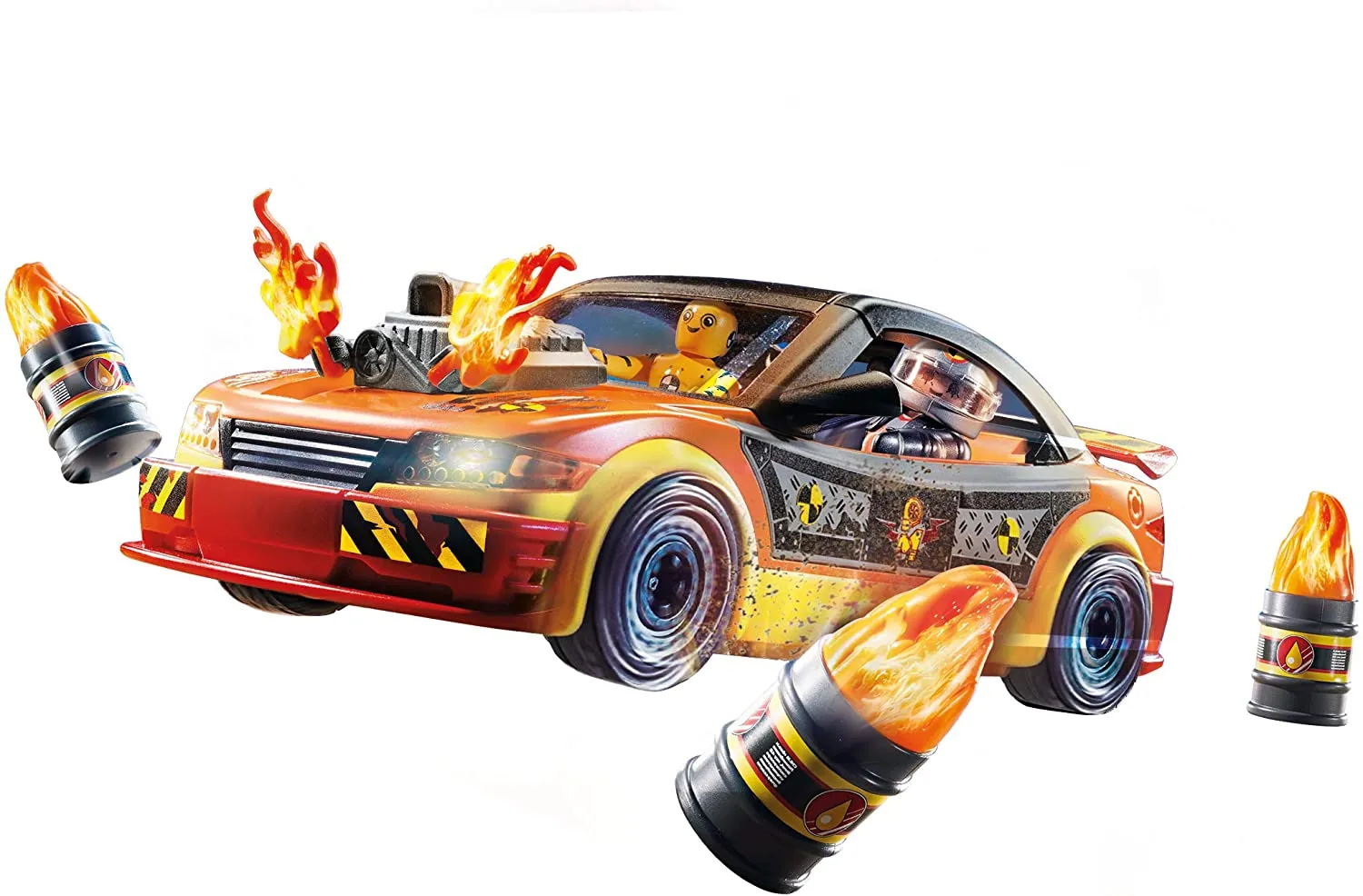 Playmobil Toys Playmobil 70551 Stunt Show Crash Car for Children Ages 4 - 10