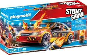Playmobil Toys Playmobil 70551 Stunt Show Crash Car for Children Ages 4 - 10