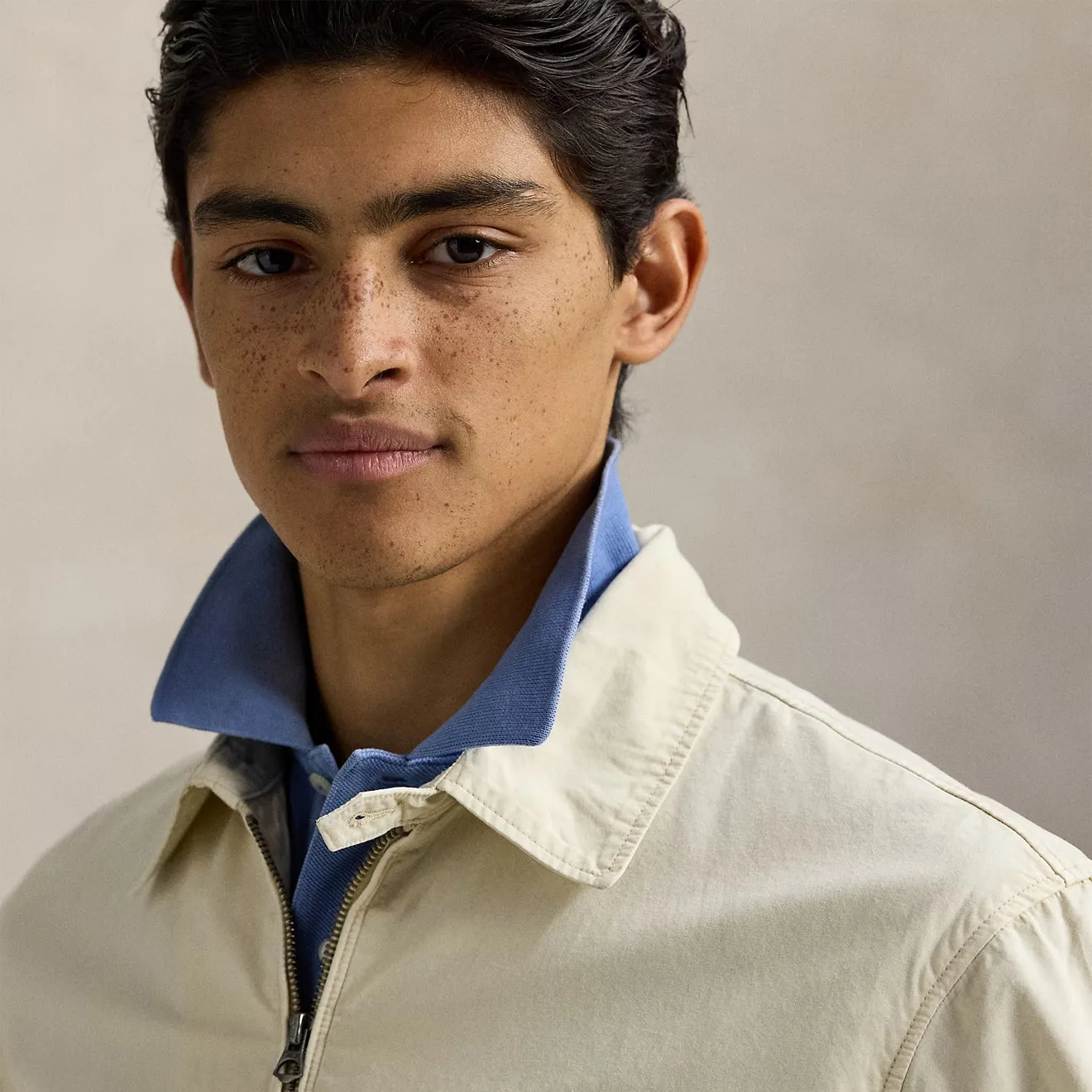 Polo Ralph Lauren Bayport Unlined Windbreaker Natural