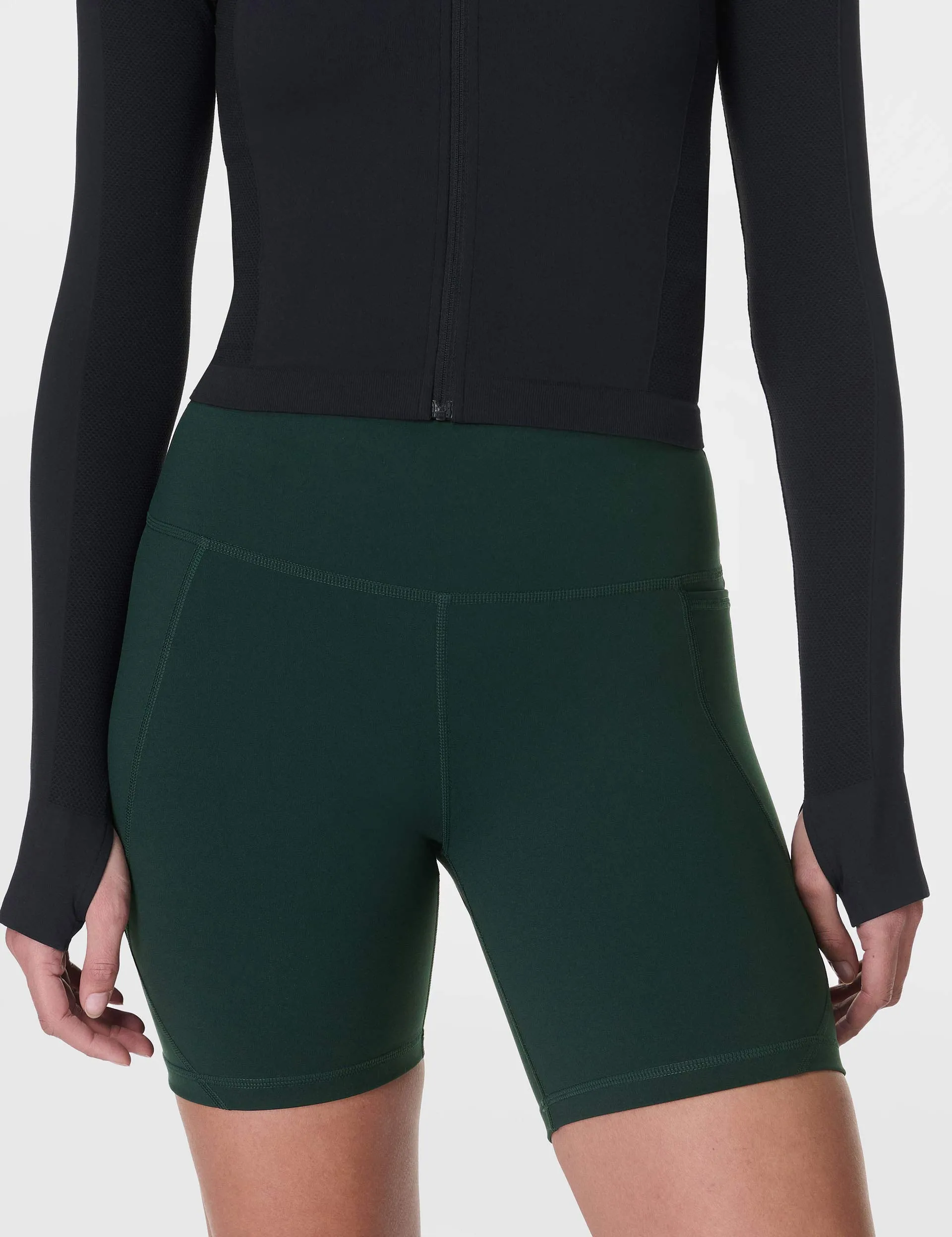 Power 6" Cycling Shorts - Cedar Green