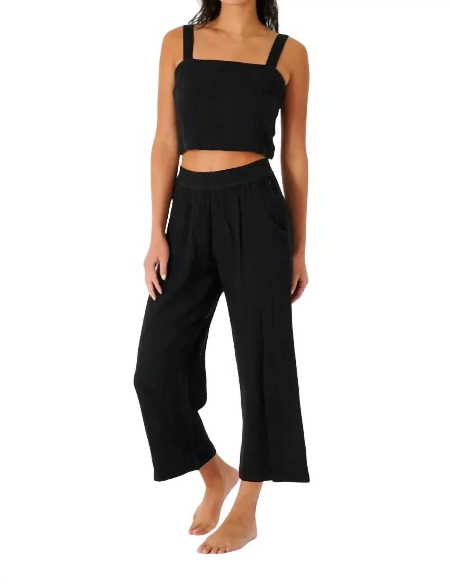 Premium Surf Top In Black