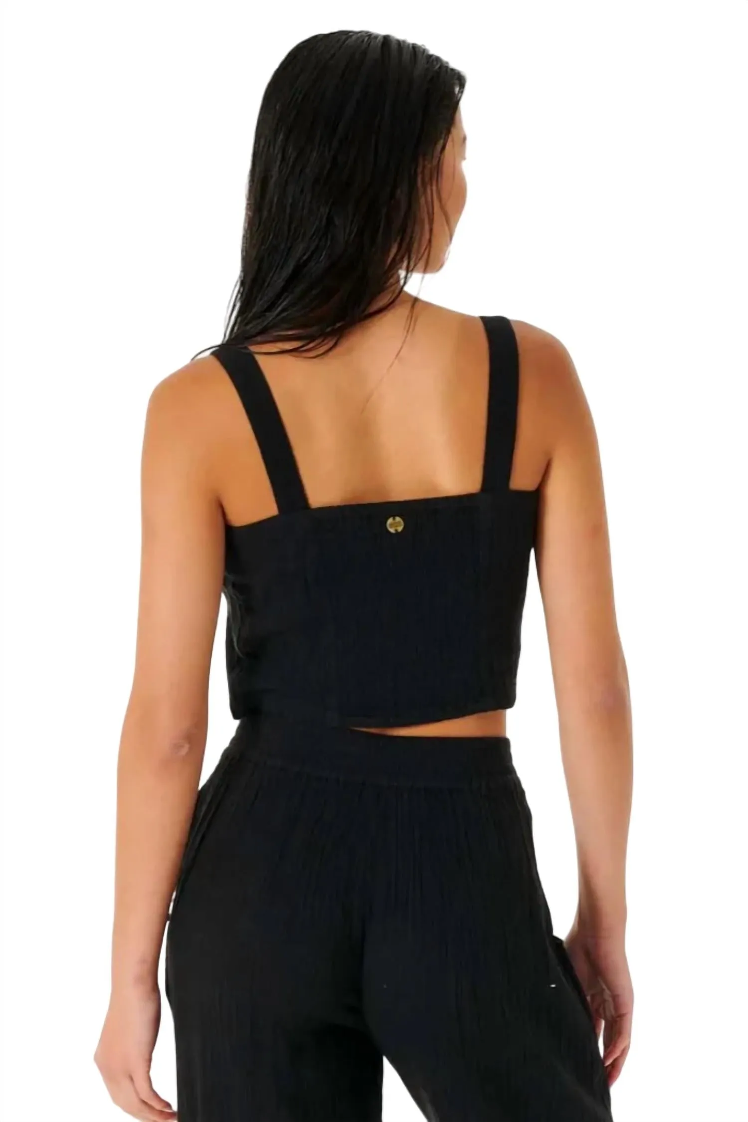 Premium Surf Top In Black