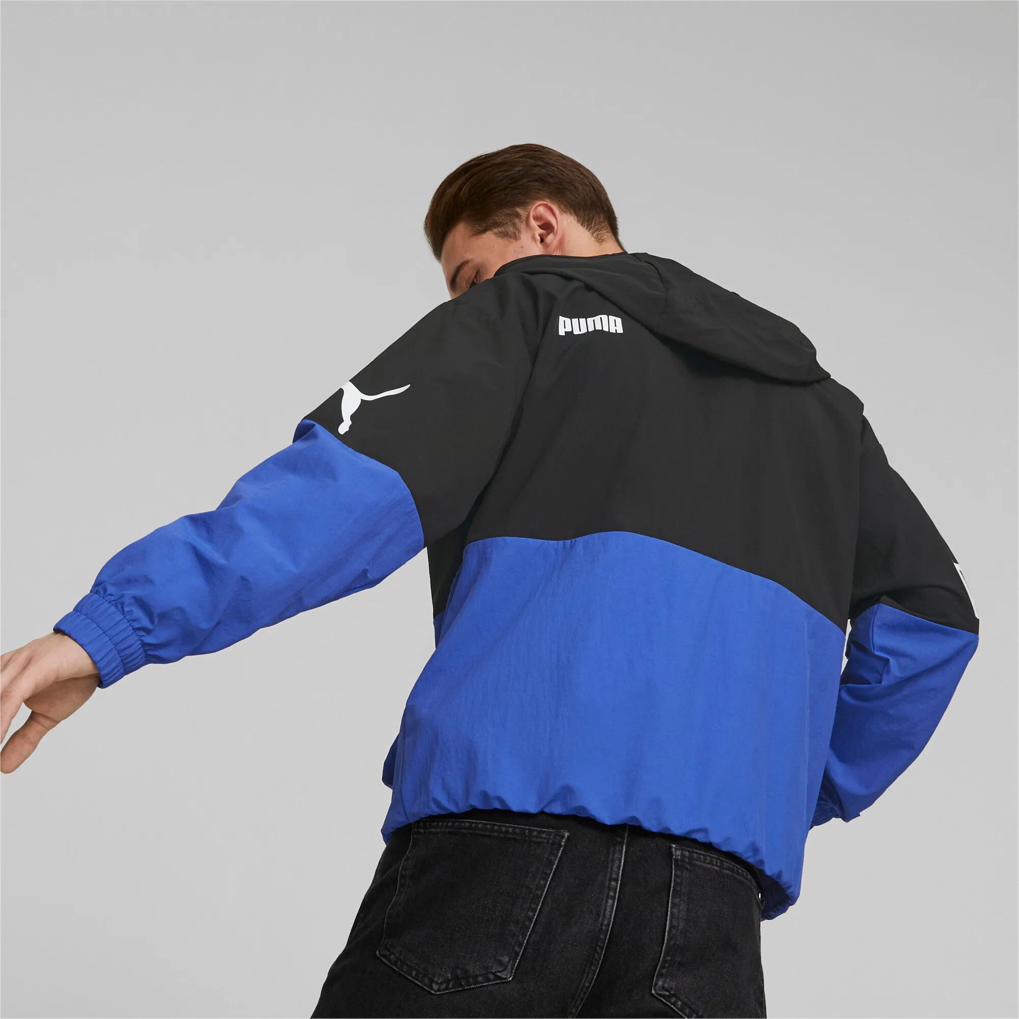 PUMA Men's Power Cat Windbreaker