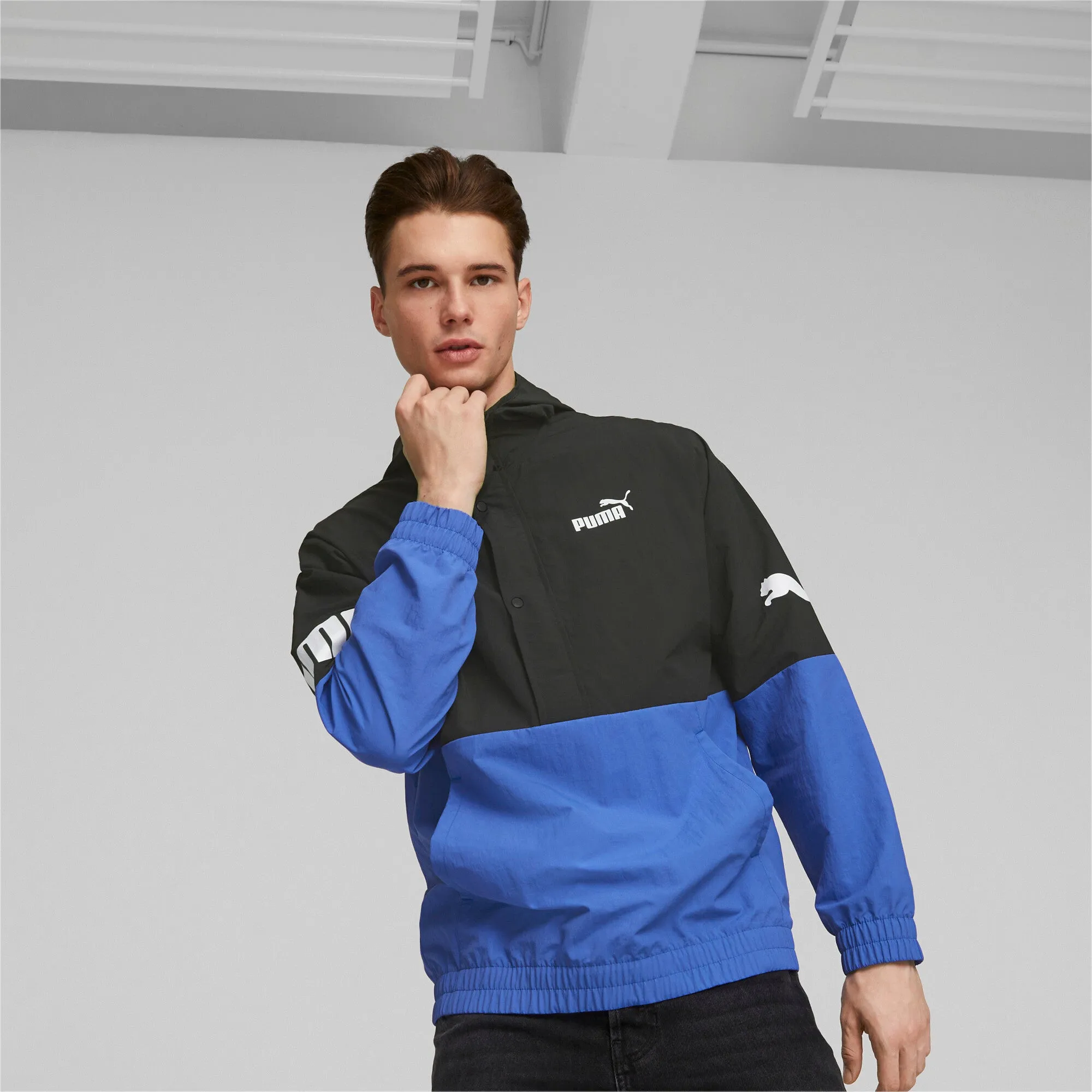 PUMA Men's Power Cat Windbreaker