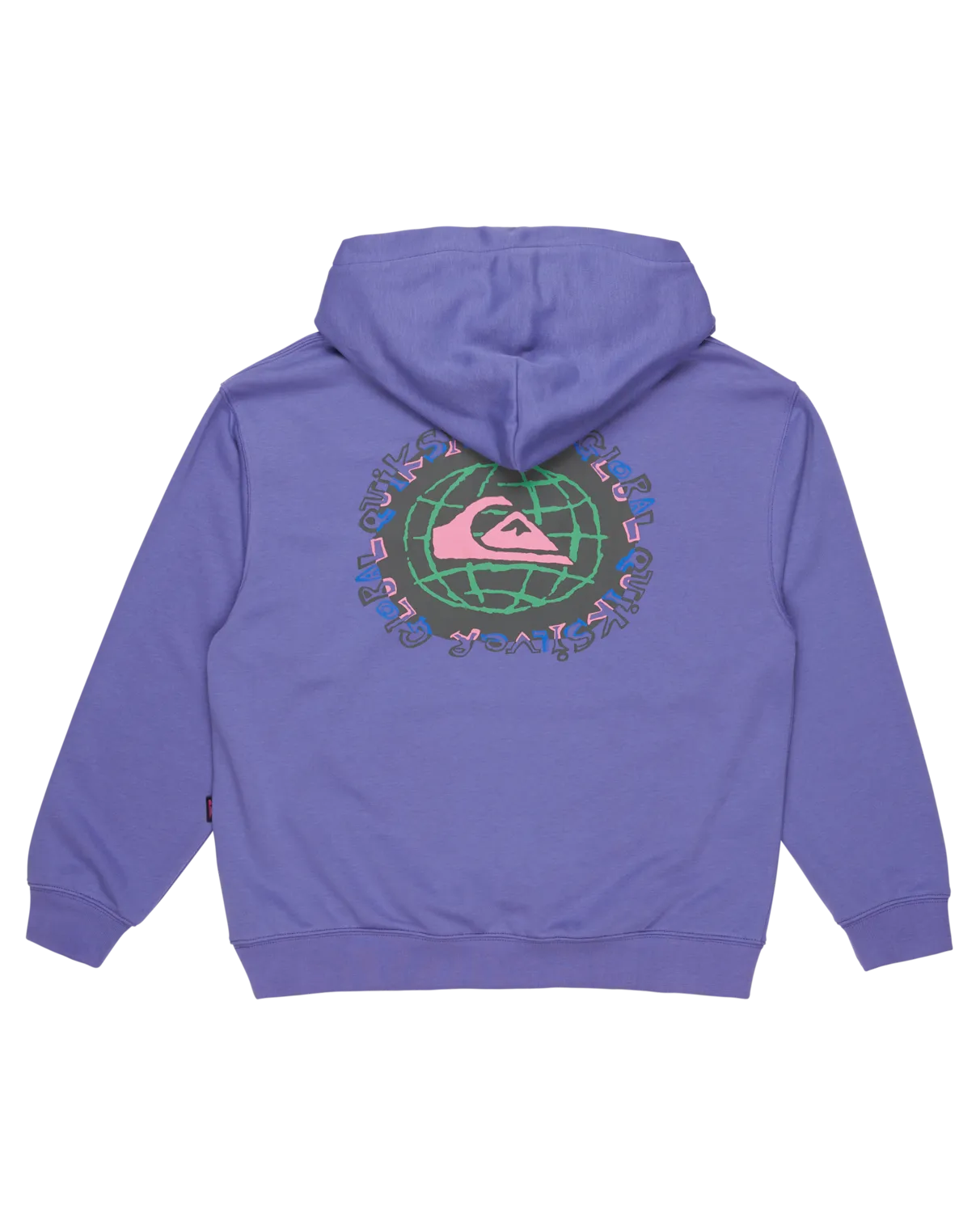 Quiksilver Clothing Boys Apog Heritage Hoodie in Dusted Peri