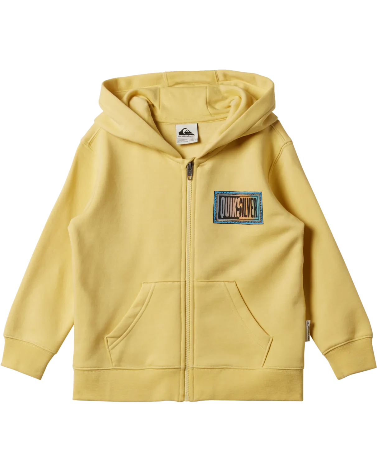 Quiksilver Clothing Boys Day Tripper Zip Hoodie in Mellow Yellow