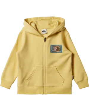 Quiksilver Clothing Boys Day Tripper Zip Hoodie in Mellow Yellow