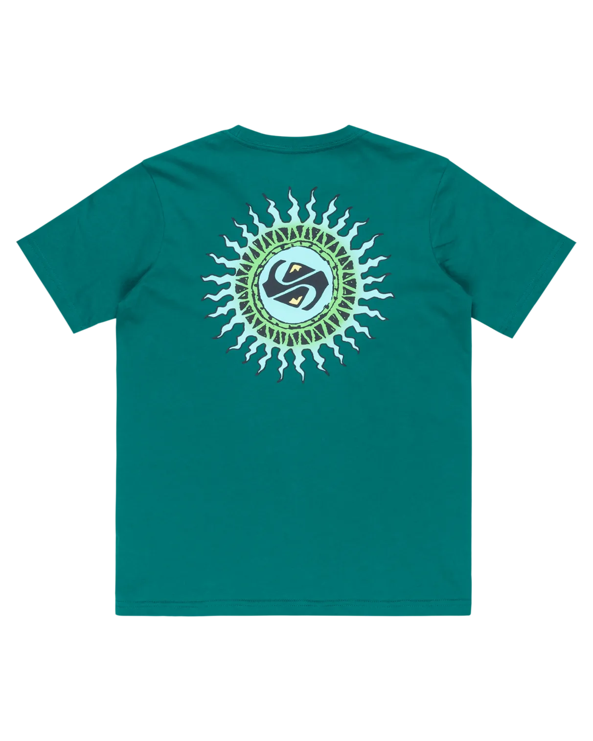 Quiksilver Clothing Boys EV Beach Blast T-Shirt in Teal Green