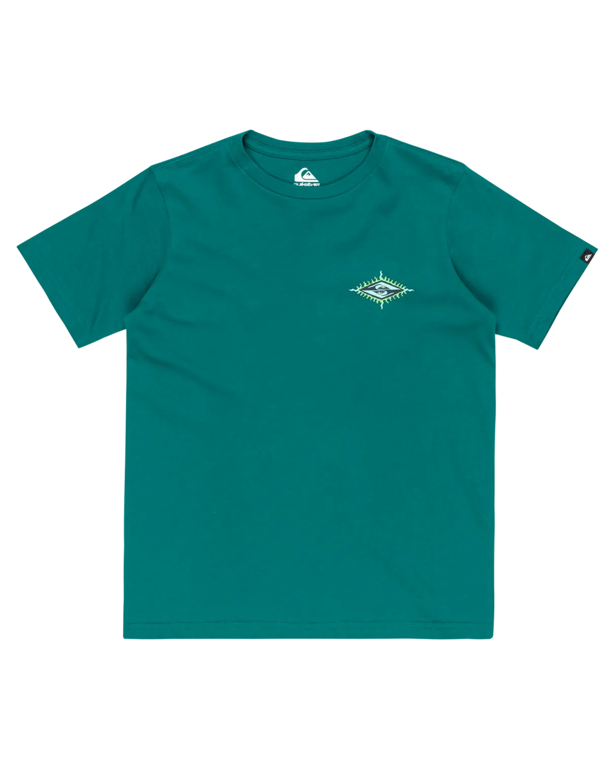 Quiksilver Clothing Boys EV Beach Blast T-Shirt in Teal Green