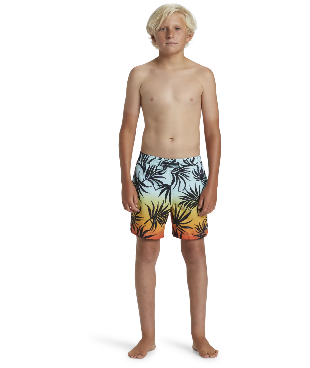 Quiksilver Clothing Boys Everyday Mix Volley Shorts in High Risk Red