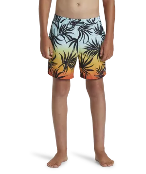 Quiksilver Clothing Boys Everyday Mix Volley Shorts in High Risk Red