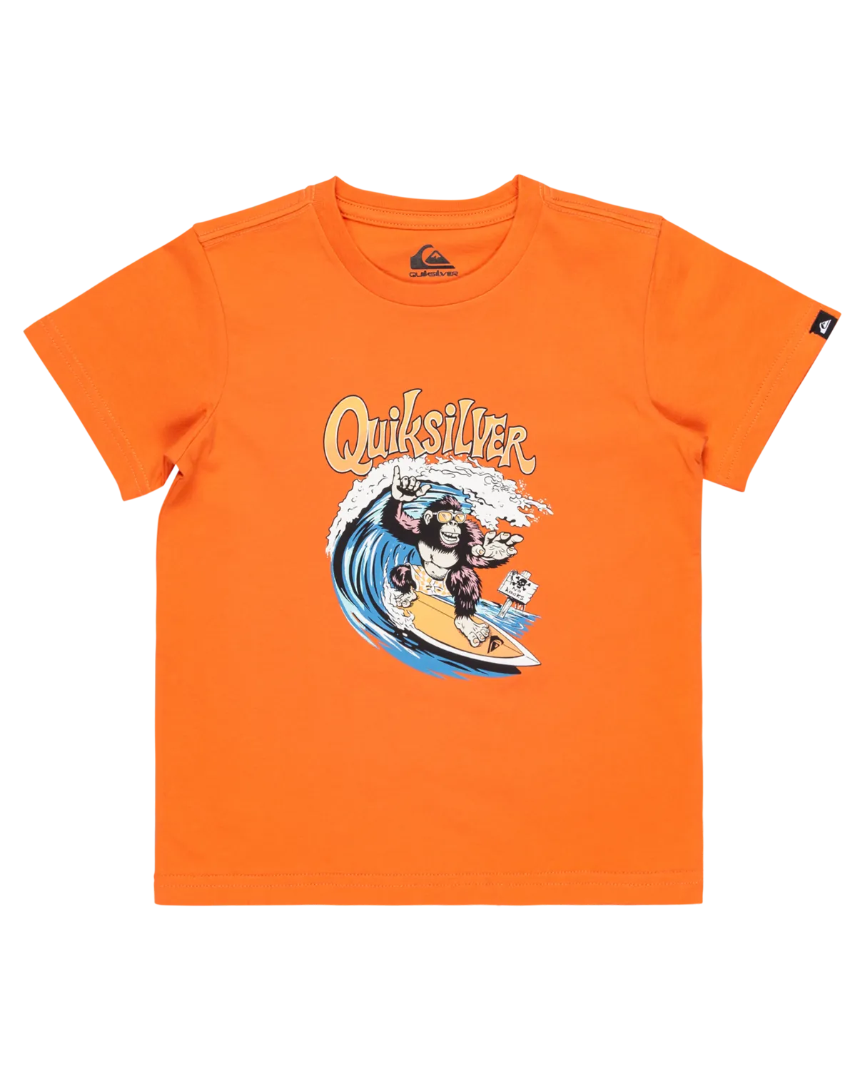 Quiksilver Clothing Boys Kong Story T-Shirt in Tigerlily