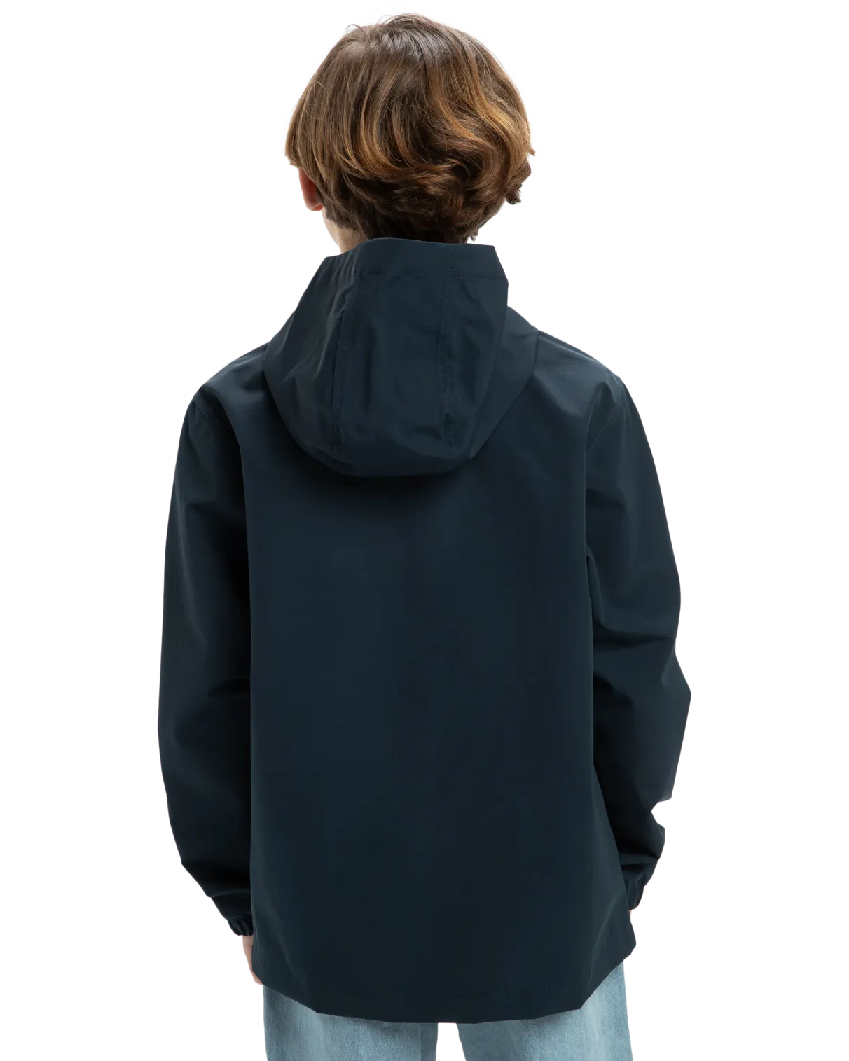 Quiksilver Clothing Boys Rain Cloud Hooded Jacket in Dark Navy